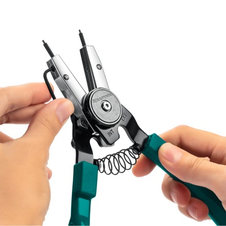 Съемники стопорных колец KRAFTOOL Universal 8-in-1 22813 купить в Когалыме