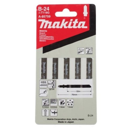 Пилки для лобзика Makita B-24 A-85759 купить в Когалыме
