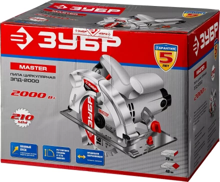 Пила циркулярная ЗПД-2000 серия МАСТЕР купить в Когалыме