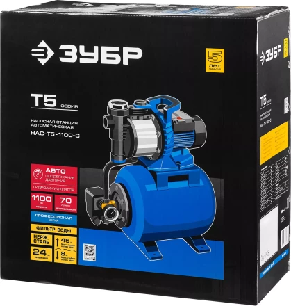 Насосная станция корпус из нержавеющей стали НАС-Т5-1100-С серия ПРОФЕССИОНАЛ купить в Когалыме