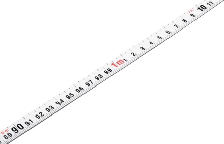 Мерная лента геодезическая со стальным нейлоновым полотном и х4 смоткой 34185-100 купить в Когалыме