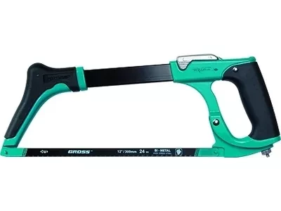 Ножовка по металлу GROSS PIRANHA 300 мм рычажный механизм натяжения полотна 77604 купить в Когалыме