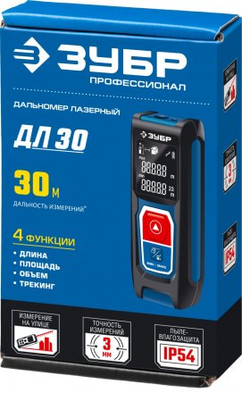 Дальномер лазерный ДЛ-30 30м серия ПРОФЕССИОНАЛ купить в Когалыме