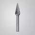 Зубр Твердосплавная борфреза M - конус с острым углом, 12 х 25 мм, угол 25° (28811-12-25) купить в Когалыме