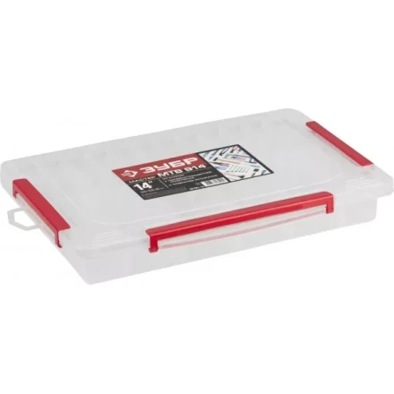 Органайзер ЗУБР "МАСТЕР" для крепежа и принадлежностей, 350х228х80мм (14") 38193-14 купить в Когалыме