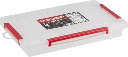 Органайзер ЗУБР "МАСТЕР" для крепежа и принадлежностей, 350х228х80мм (14") 38193-14 купить в Когалыме