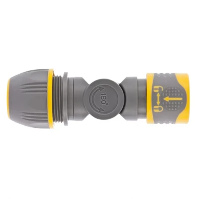 Соединитель быстросъемный универсальный 1/2" - 3/4" с шарниром PALISAD LUXE 66249