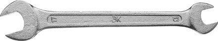 Ключ рожковый гаечный ЗУБР &quot;СТАНДАРТ&quot;, оцинкованный, 13х17мм 27115-13-17 купить в Когалыме