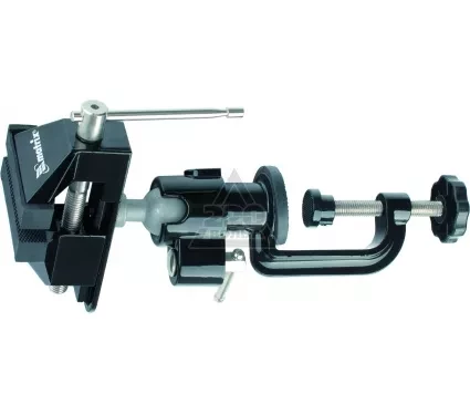 Тиски настольные многофункциональные смен.насадка-хомут для дрели,шарнирный мех-зм 70 мм  MATRIX 18508 купить в Когалыме