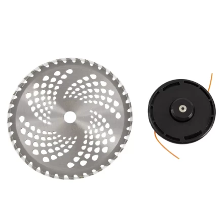 Триммер бензиновый DTL-52, 52 см3, неразъемная штанга, состоит из 2 частей Denzel 96265 купить в Когалыме