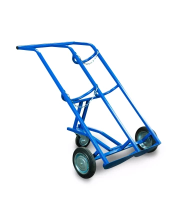 Тележка для баллонов пропан + кислород TOR ТГК-П, 2 баллона (250 резина + 160 поворотное) 1012421 купить в Когалыме