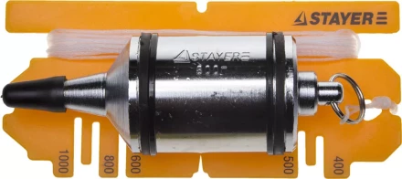 Отвес STAYER "PROFI" строительный со шнуром, с противоударными ободками, 800 г 06352-80 купить в Когалыме