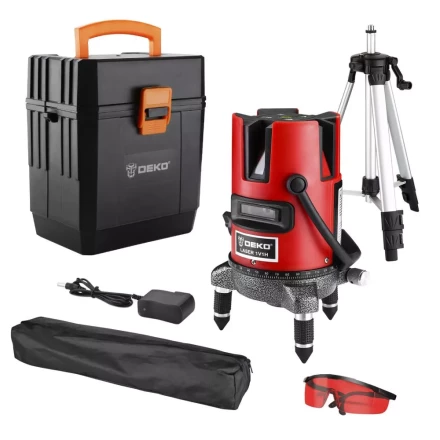 Уровень лазерный DEKO DKLL02RB SET 5, 065-0273 купить в Когалыме