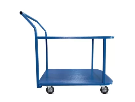 Тележка платформенная TOR ТП-2Я (600х900) 2х-ярусная (125мм) 1048045 купить в Когалыме