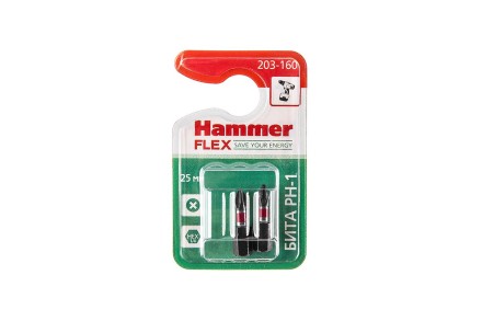 Бита HAMMER PH1 25мм (2шт) купить в Когалыме
