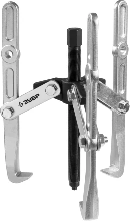 ЗУБР внешний d 55 - 390 мм, внутренний d 40 - 320 мм, шарнирный трехзахватный съемник с удлиненными захватами, Профессионал (43319-305) купить в Когалыме