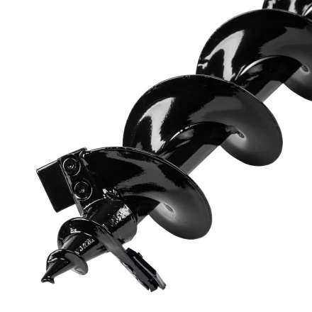 Шнек для грунта ER-100, диаметр 100 мм, длина 800 мм,соединение 20 мм, съемный нож Denzel 56006 купить в Когалыме