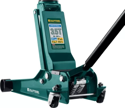 Домкрат гидравлический подкатной "Universal", 3,5т, 95-552 мм, KRAFTOOL 43454-3.5 43454-3.5 купить в Когалыме