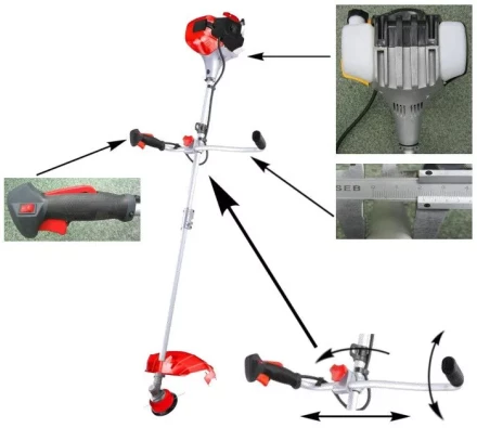 Бензокоса Elitech БТ 26 купить в Когалыме