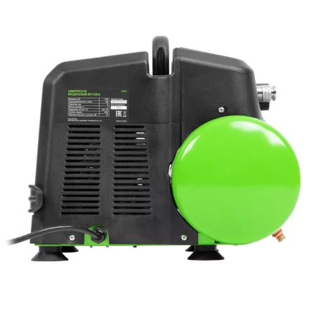 Компрессор воздушный безмаслянный BL 1100/6 1100Вт, ресивер 6 литров, 180 л/мин// Сибртех 58059 купить в Когалыме