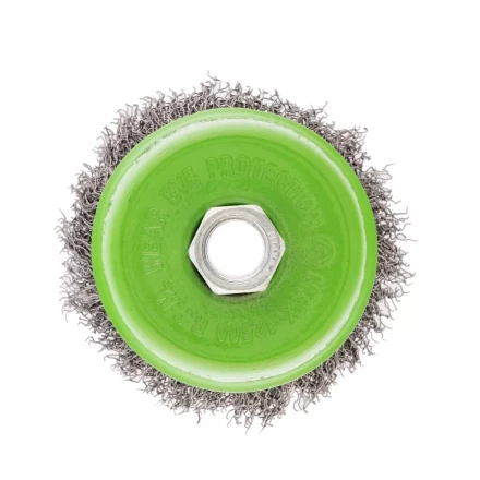 Щетка для УШМ, 75 мм, М14, "чашка", витая проволока 0.3 мм Сибртех 746047 купить в Когалыме