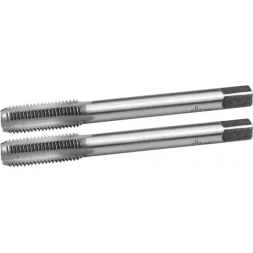 Комплект метчиков ЗУБР "МАСТЕР" ручных для нарезания метрической резьбы, М8 x 1,0, 2шт 4-28006-08-1.0-H2
