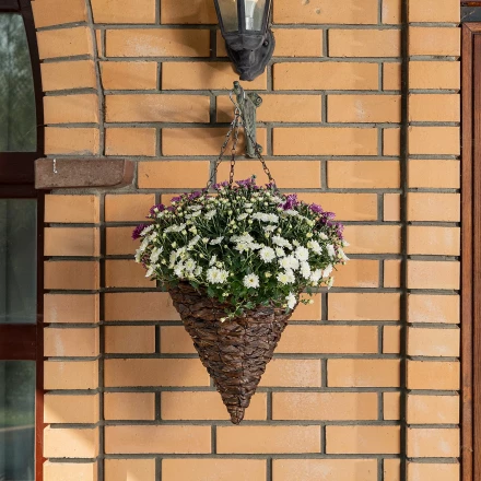 Кашпо подвесное Palisad Гиацинт, конус D 30 см, 69061 купить в Когалыме