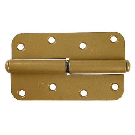 Петля накладная стальная "ПН-110", цвет белый, левая, 110мм 37651-110L купить в Когалыме