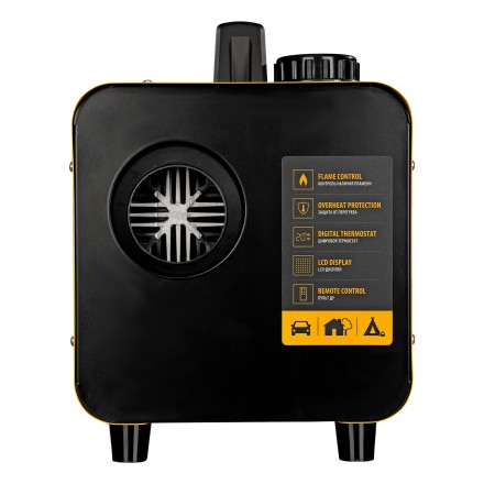 Дизельная тепловая портативная пушка Denzel Flame-5 96495, 5кВт, 300м3/ч, непр.наг., циф. терм. купить в Когалыме