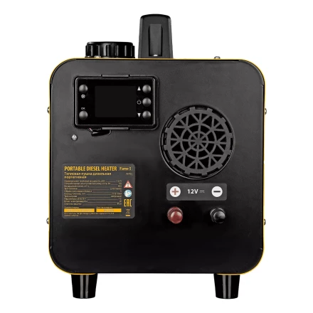 Дизельная тепловая портативная пушка Denzel Flame-5 96495, 5кВт, 300м3/ч, непр.наг., циф. терм. купить в Когалыме