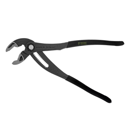 Клещи переставные Denzel 17907, кнопочный механизм, обливные рукоятки, 300 мм купить в Когалыме
