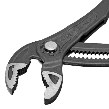 Клещи переставные Denzel 17907, кнопочный механизм, обливные рукоятки, 300 мм купить в Когалыме