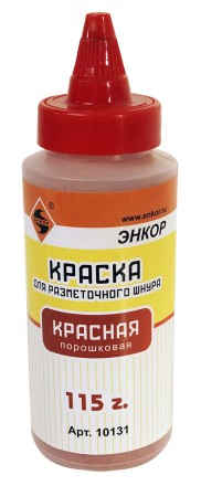 Краситель разметочного шнура 115 г красный Энкор 10131 купить в Когалыме