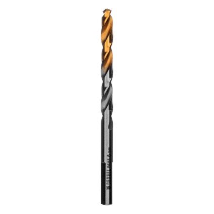 Сверло спиральное по металлу Denzel 6 x 93 мм, Р6М5, Golden Tip, 718235 купить в Когалыме