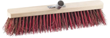 Щетка GRINDA "EURO" уличная без ручки, буковая колодка, смесь натур и искусств щетины, мет держатель для черенка, 40см 39197-40 купить в Когалыме