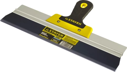 Шпатель STAYER "PROFESSIONAL" ФАСАДНЫЙ, анодированный, 2к ручка, 350мм 10045-35 купить в Когалыме