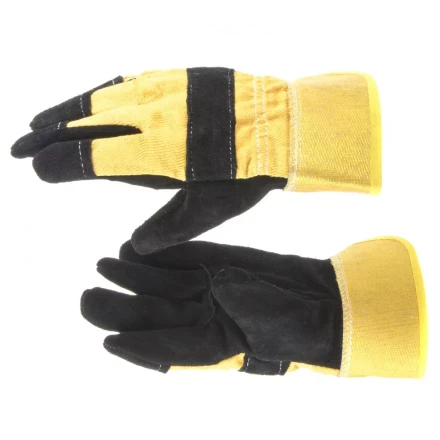 Перчатки спилковые комбинированные  Россия 67736 купить в Когалыме