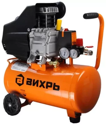 Компрессор масляный поршневой прямой привод КМП-260  24 Вихрь купить в Когалыме
