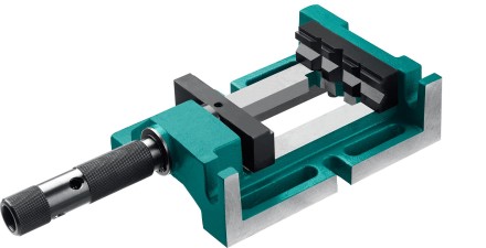 Тиски KRAFTOOL станочные трехсторонние 32716-100 купить в Когалыме