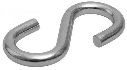Крюк ЗУБР S-образный, оцинкованный, 4мм, 4 шт 4-304566-04 купить в Когалыме