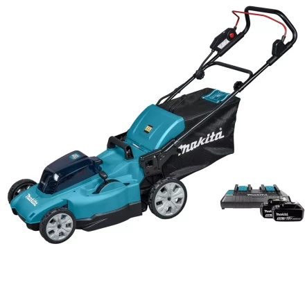 Аккумуляторная газонокосилка 48см, 2х18V Makita DLM480CT2 ( 2* АКБ 5Ач, ЗУ ) купить в Когалыме