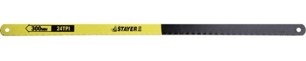 Полотно STAYER &quot;STANDARD&quot; для ножовки по металлу, 24TPI(1мм), 300мм, 2шт 1588-S2_z01 купить в Когалыме