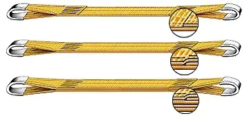 Строп текстильный петлевой СТП-12 т L=4 м SF6 300 мм купить в Когалыме