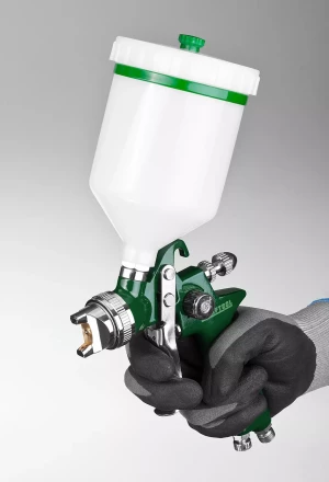 Краскопульт пневматический KRAFTOOL AirKraft, HVLP, c верхним бачком, 1,4мм 06522-1.4 купить в Когалыме