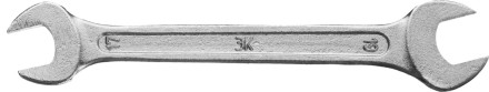 Ключ рожковый гаечный ЗУБР &quot;СТАНДАРТ&quot;, оцинкованный, 17х19мм 27115-17-19 купить в Когалыме