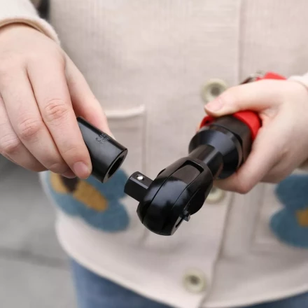 Трещотка пневматическая DEKO DKPT03 SET 3, 018-1103, в чемодане с набором 15 предметов купить в Когалыме