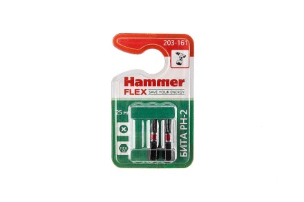 Бита HAMMER PH2 25мм (2шт) купить в Когалыме