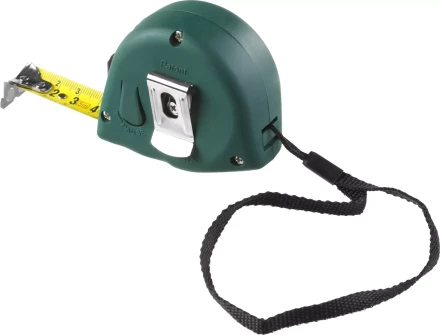 Рулетка KRAFTOOL GRAND, обрезиненный пластиковый корпус, 5м/19мм 34022-05-19 купить в Когалыме