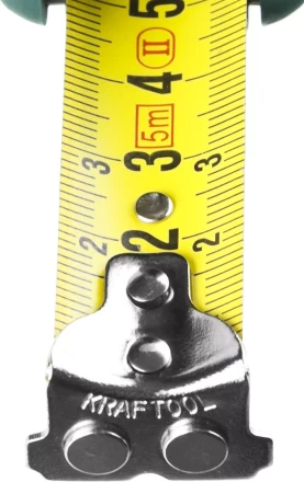 Рулетка KRAFTOOL GRAND, обрезиненный пластиковый корпус, 5м/19мм 34022-05-19 купить в Когалыме