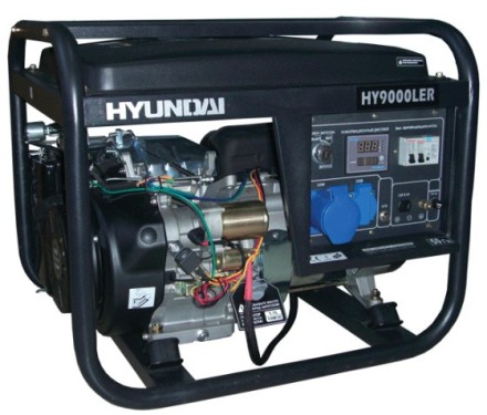 Бензогенератор Hyundai HY 9000LER купить в Когалыме